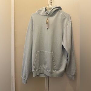 NWT SKIMS French Terry Oversized Hoodie in Color Opal; Size S